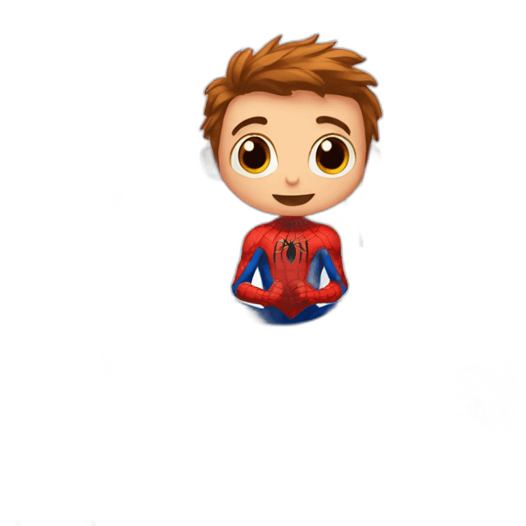 spiderman eating spiders emoji