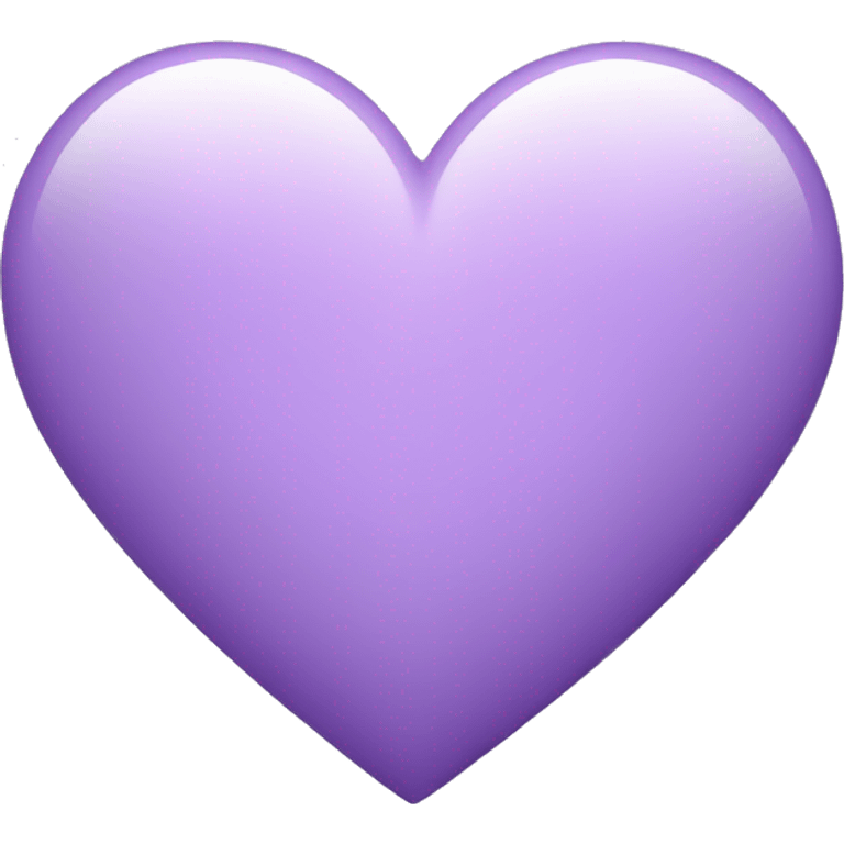 light purple heart emoji