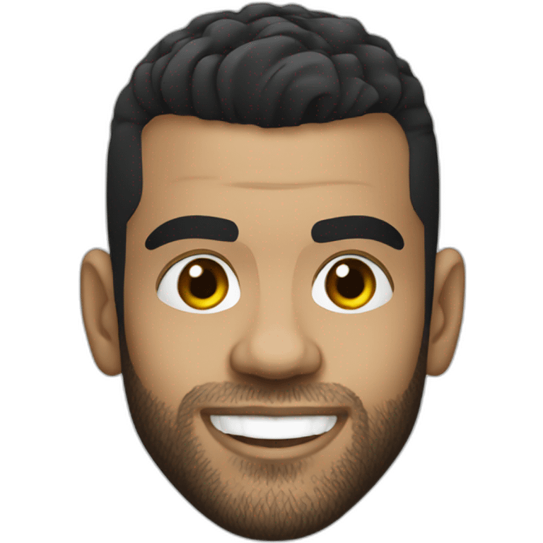 dani alves realistic football player emoji