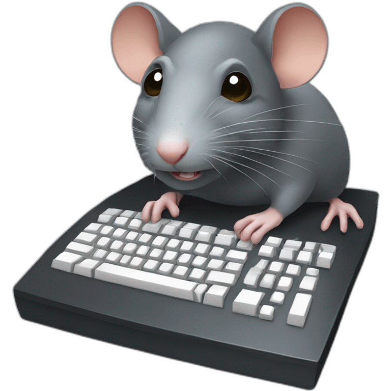 rat computer emoji