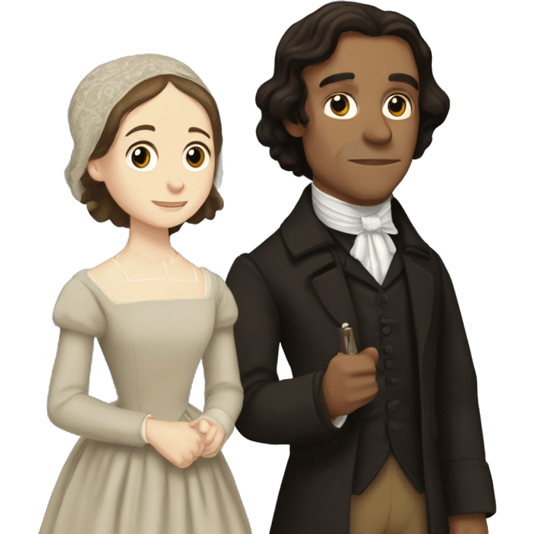 Jane Eyre and mr Rochester emoji