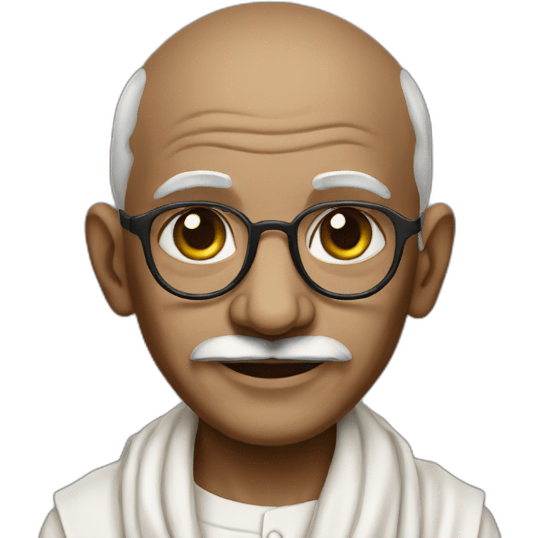 Gandhi emoji