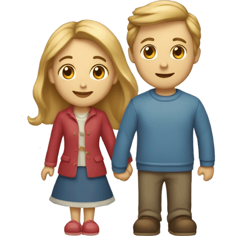 Un homme et une femme amoureux emoji