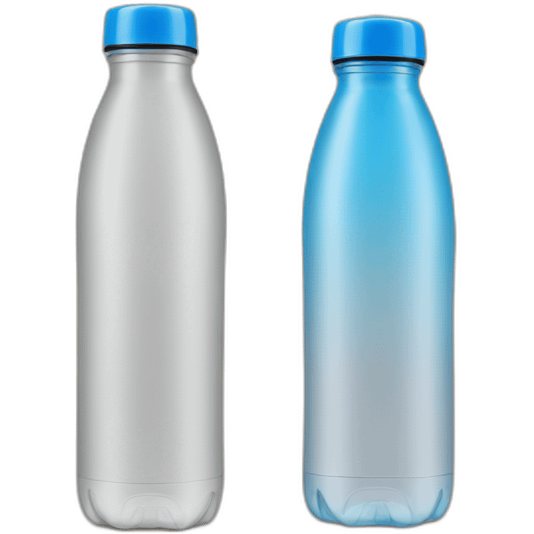 A cartoon water bottle  emoji