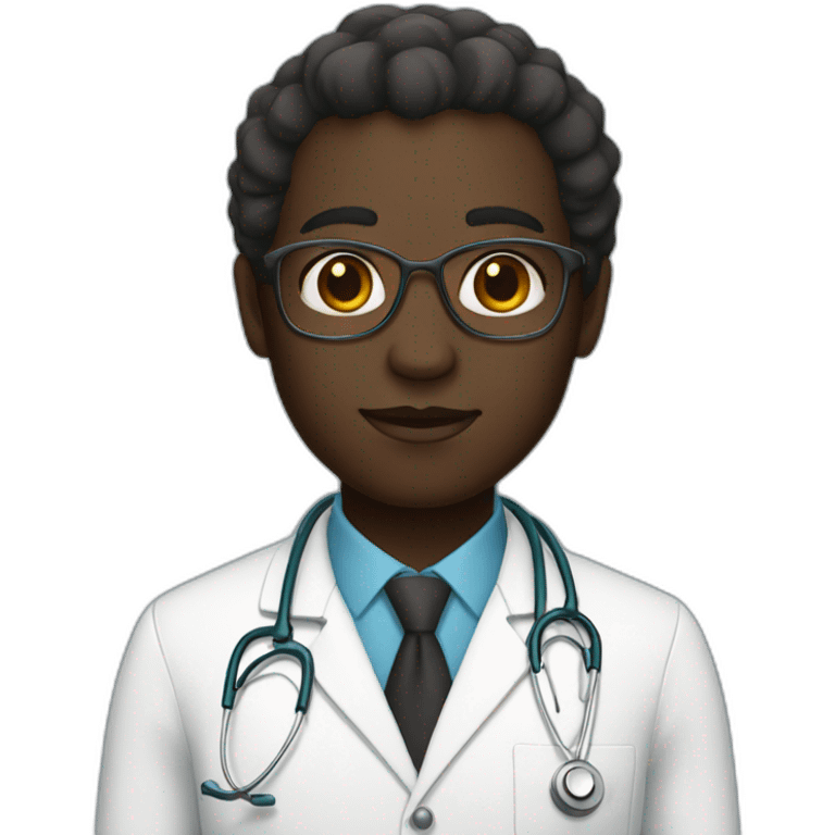 DARK SKIN COLOUR DOCTOR emoji