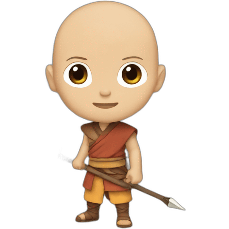 Blue arrow head Aang emoji