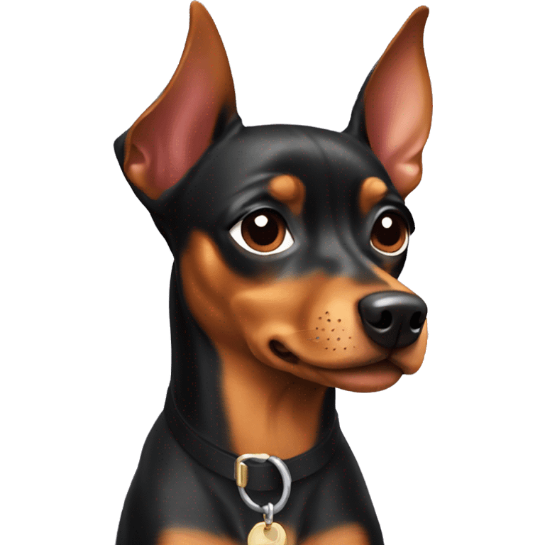 A mini pinscher  emoji