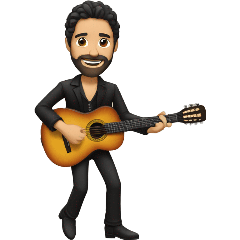 Guitarrista flamenco emoji