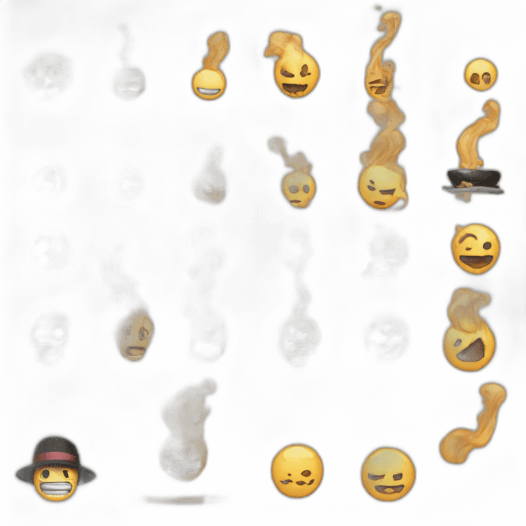 Smoker one piece emoji