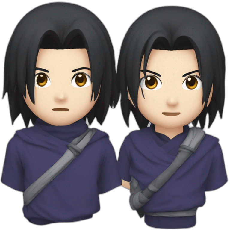 Uciha sasuke logo emoji