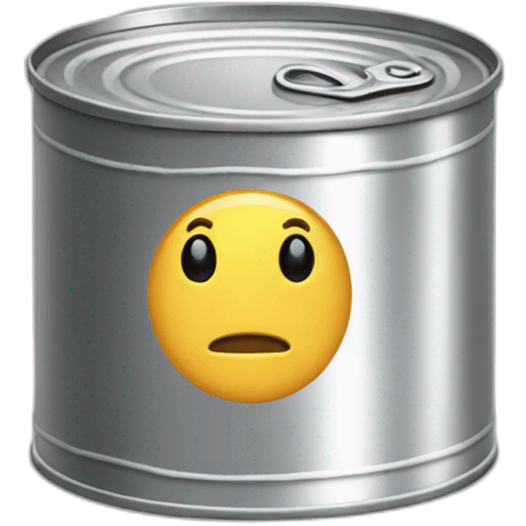 open empty tin can emoji