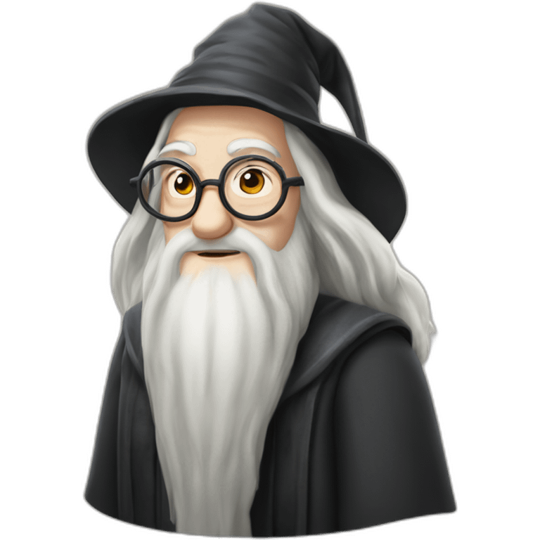 Harry potter albus dumbledore emoji