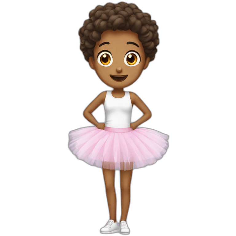 Chat en tutu emoji