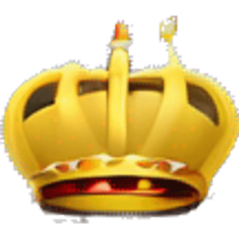 Use the crown from the iolani palace and make an emoji emoji