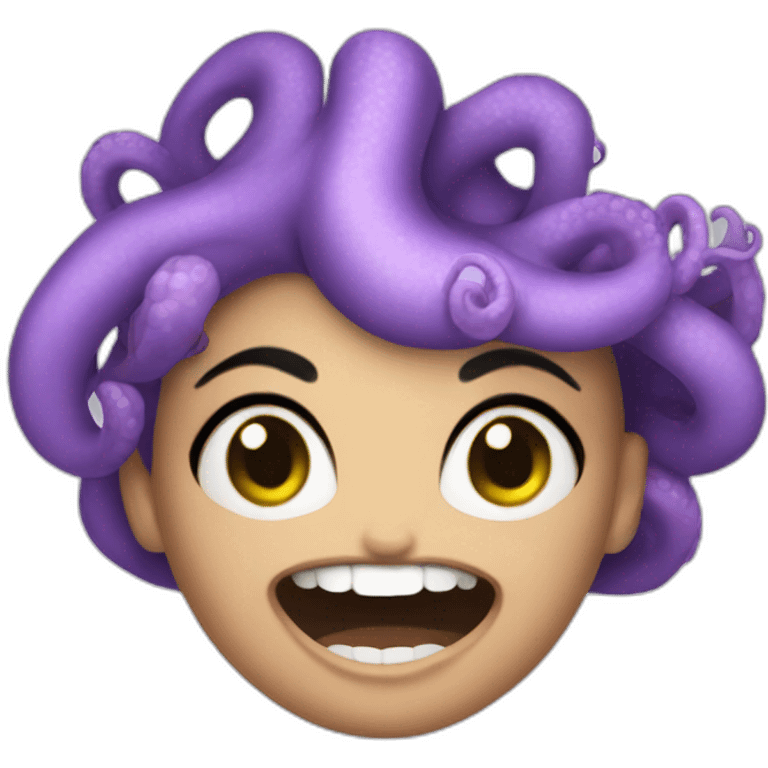 Ursula with Octopus body emoji