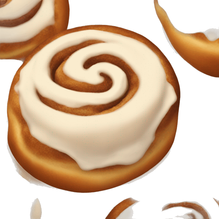 Aesthetic cinnamon roll emoji