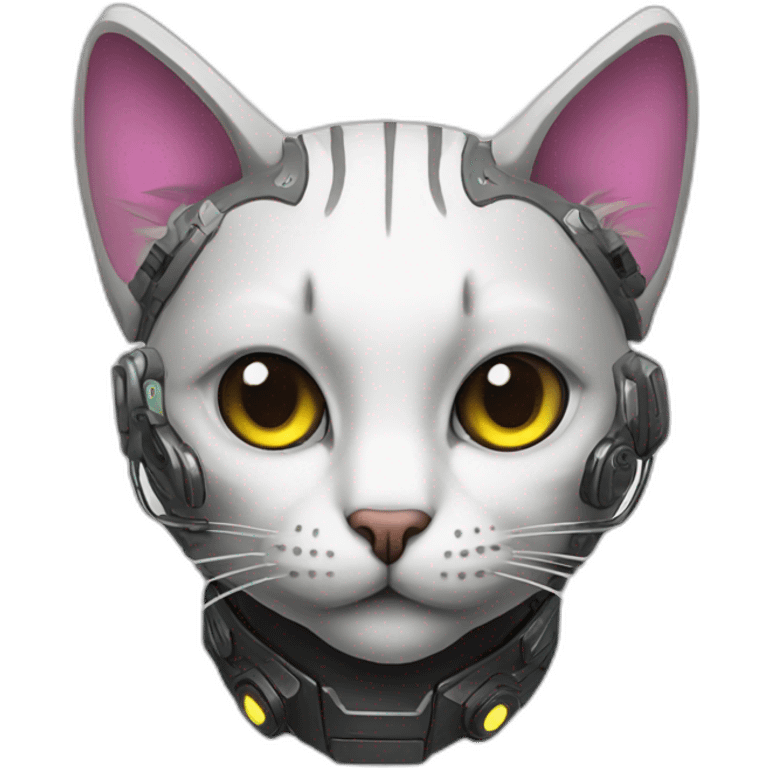 cyberpunk cat emoji