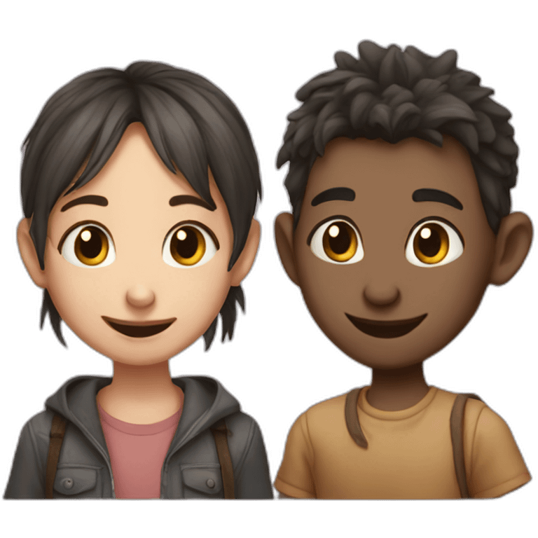 rats girl and boy emoji