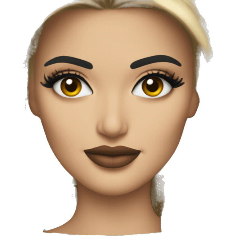 Kylie Jenner as a countess emoji