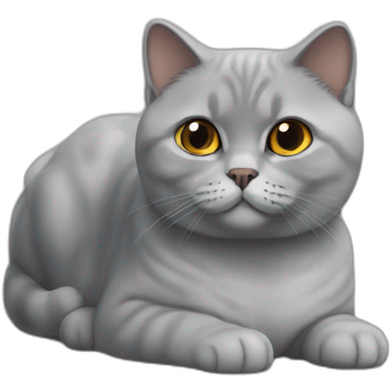 british shorthair cat emoji