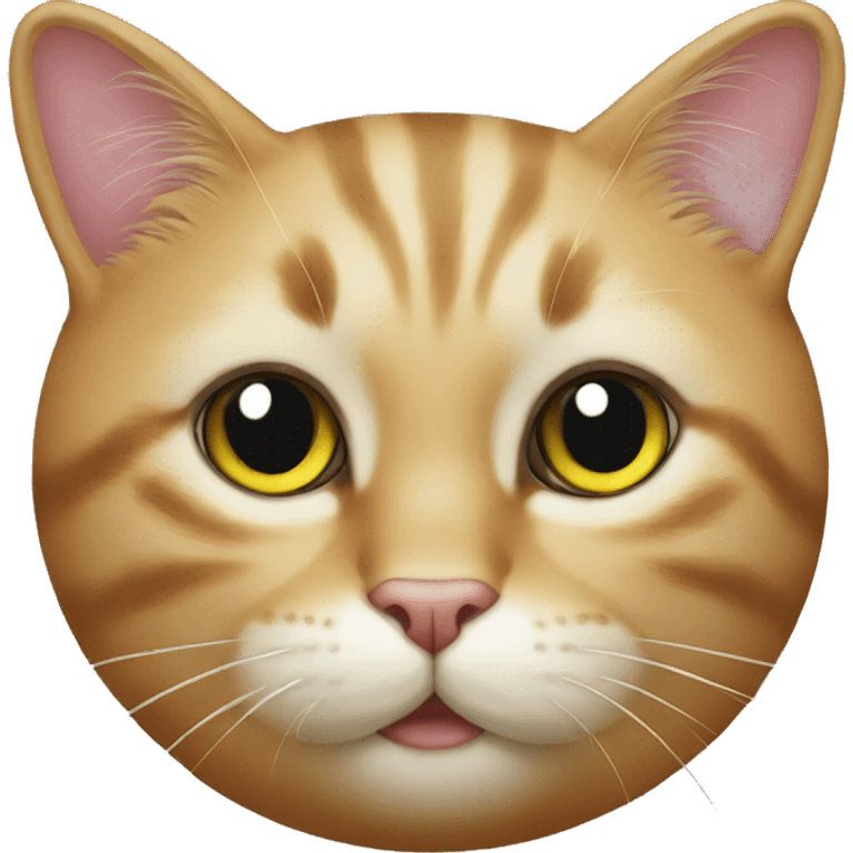 Cat apple emoji