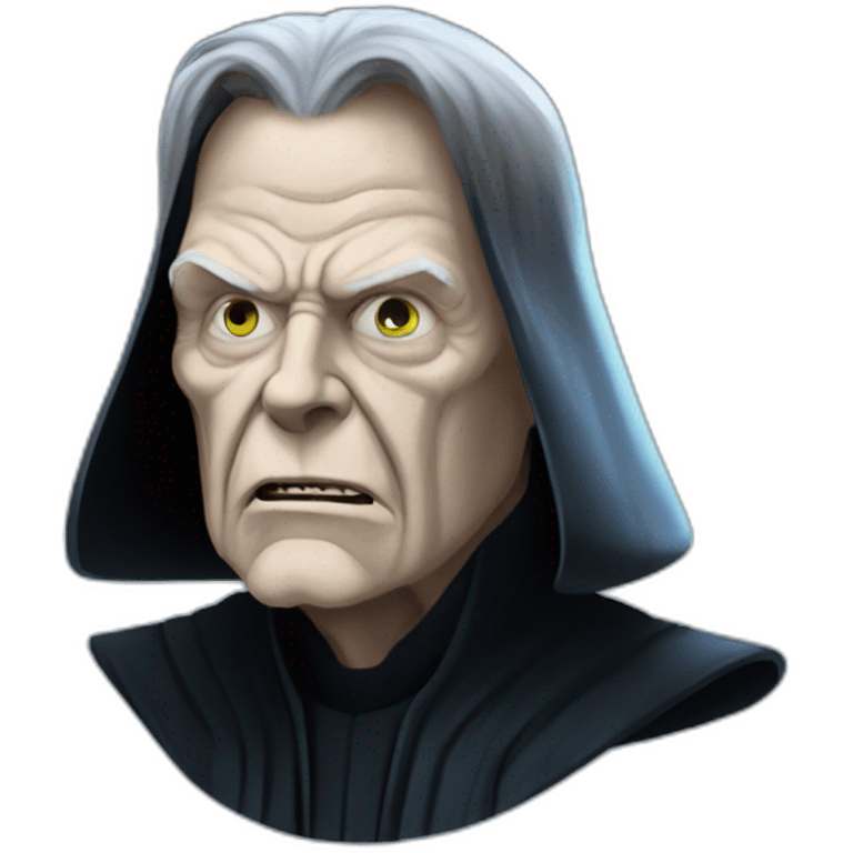 emperor palpatine force lightning emoji