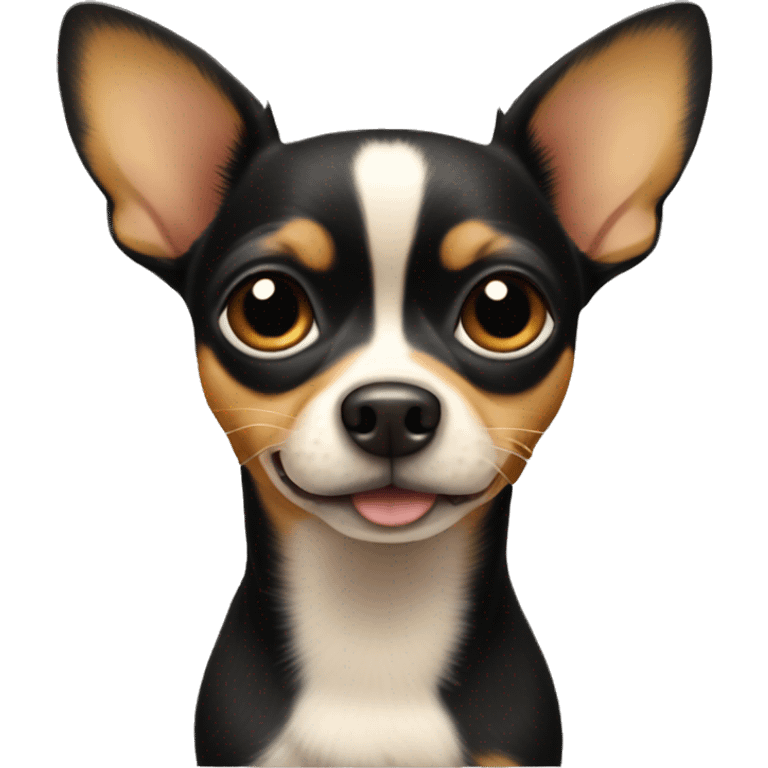 Black and tan chihuahua emoji