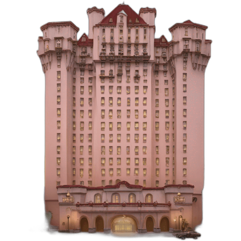 Hollywood tower hotel emoji