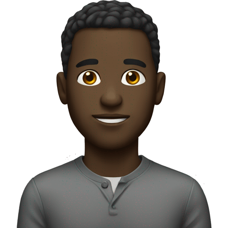 black person emoji