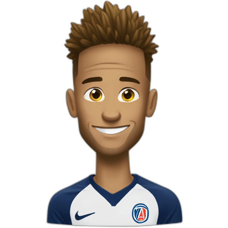 Neymar with an avk emoji