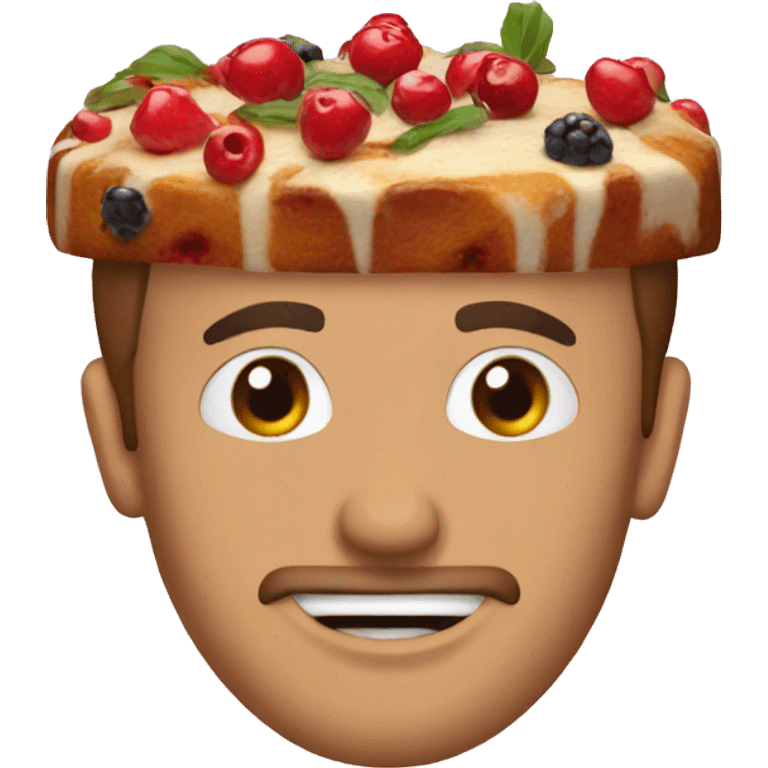 Fruitcake emoji