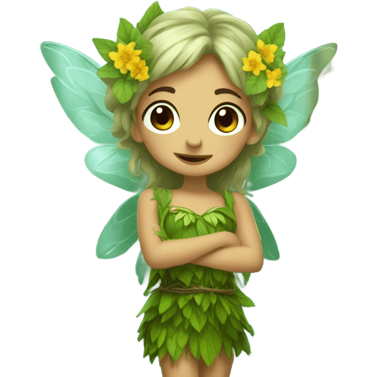 Ukraine forest fairy emoji