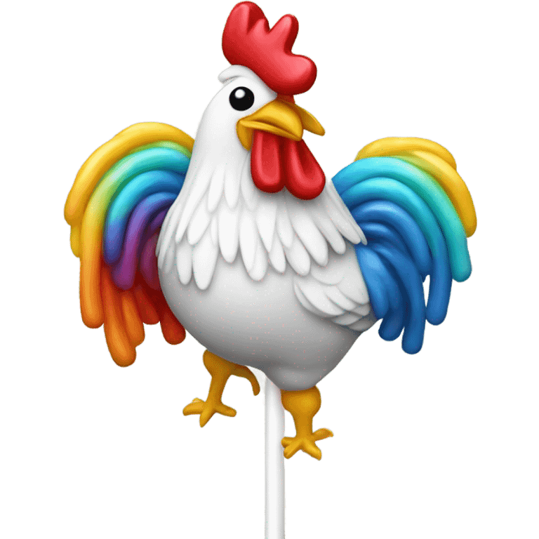 cockerel lollipop emoji