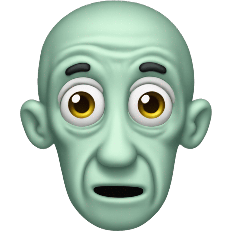 Squidward  emoji