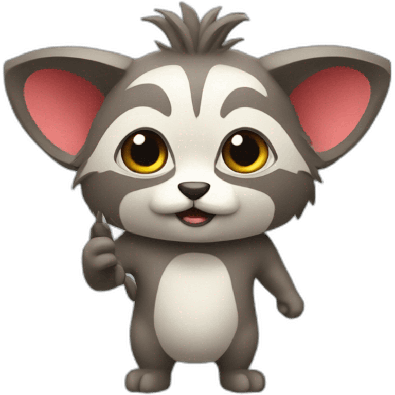 Mapache mecanic emoji