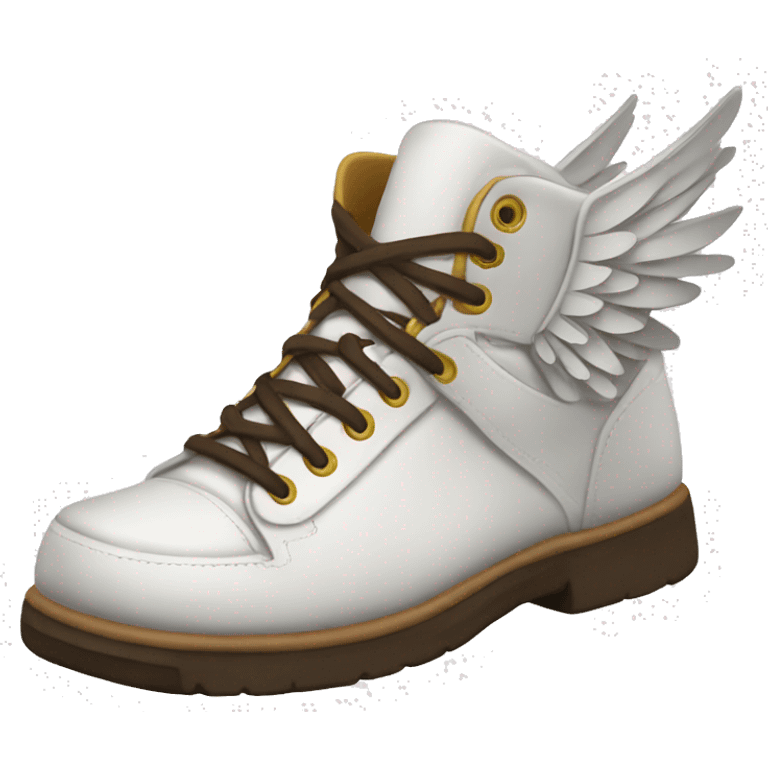 Shoes with wings emoji