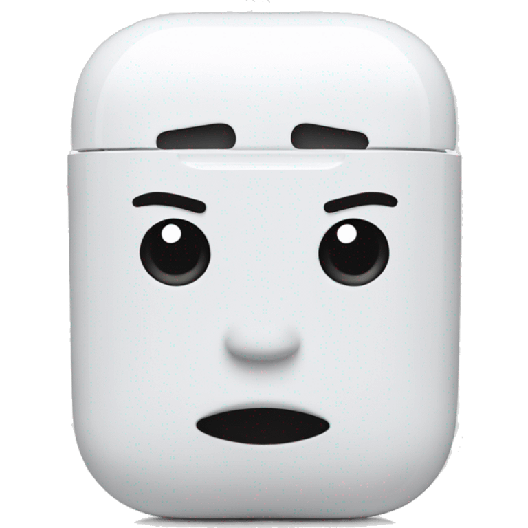 AirPods in the case emoji