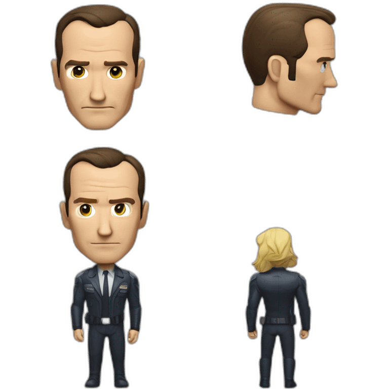 Phil Coulson est un personnage de fiction de l'univers cinématographique Marvel inspiré des super-héros des comics de Marvel Comics emoji