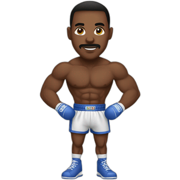 Handsomes boxer emoji