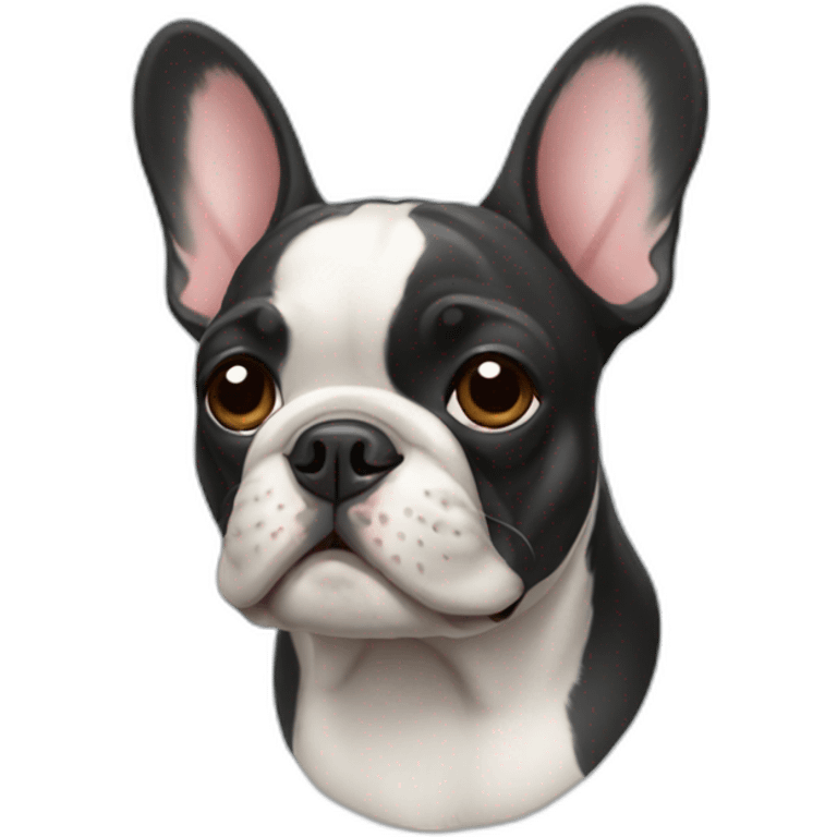 french bulldog dog emoji