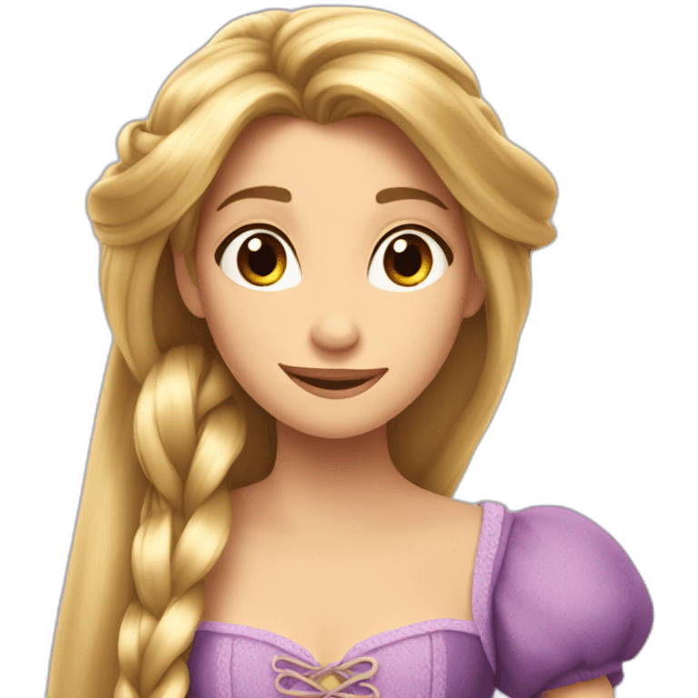 Rapunzel emoji