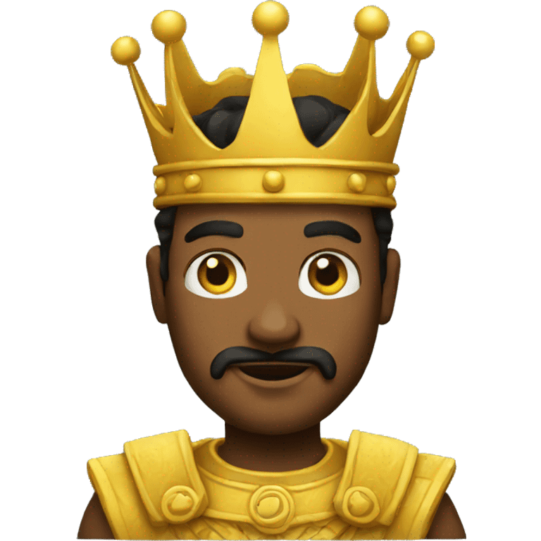 King yellow emoji