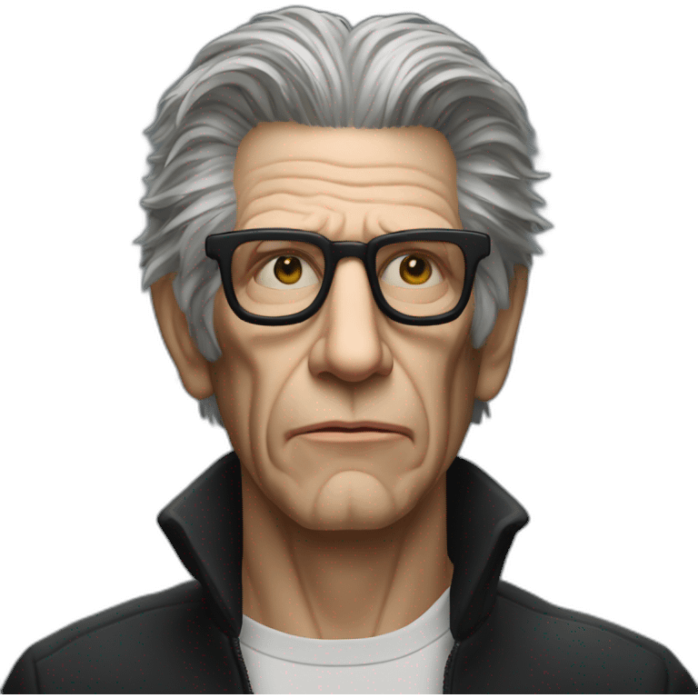 david cronenberg telling me that i only want him for his mind emoji