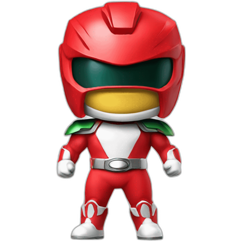 Power ranger red emoji