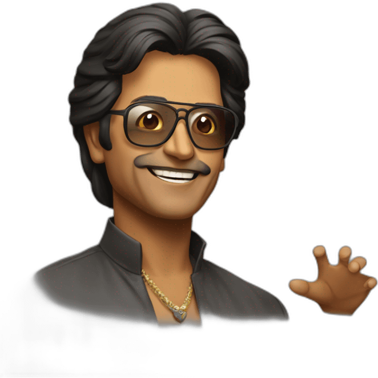 Super star Rajni emoji