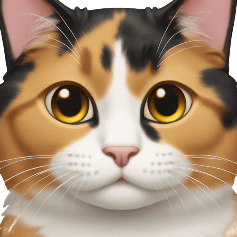 calico cat emoji