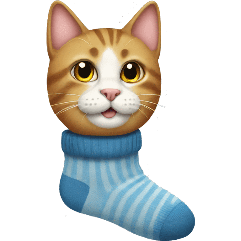 cat in socks emoji