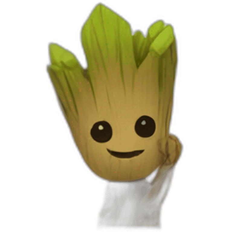 Groot cute emoji