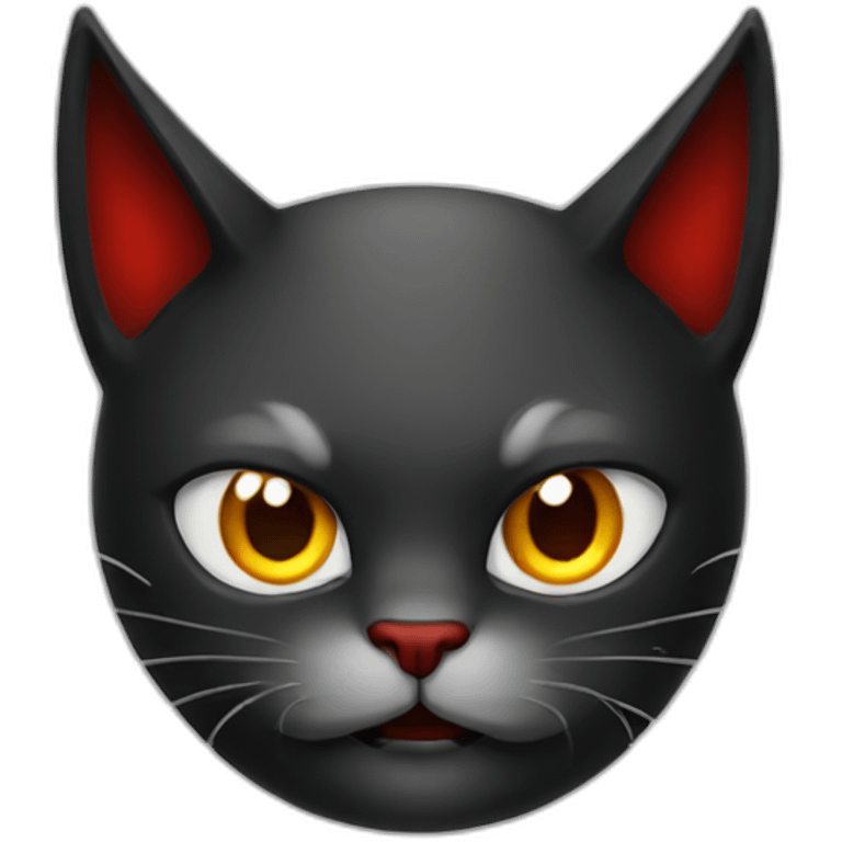 Cat devil emoji