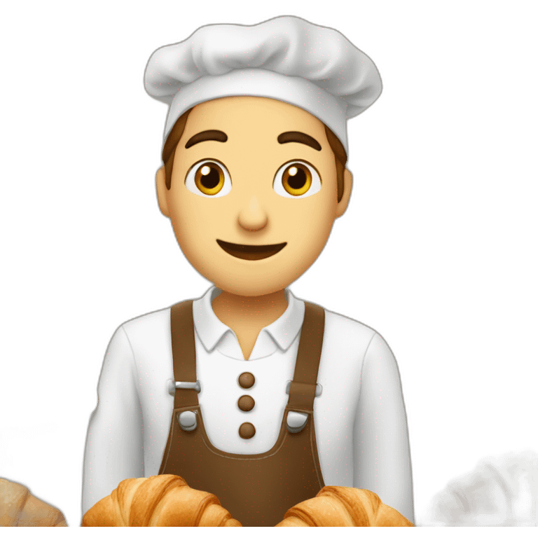 get the croissants at the boulangerie emoji